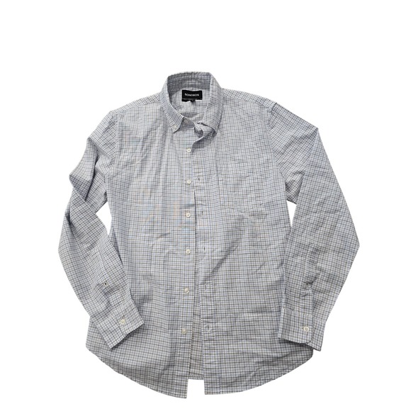 Bonobos Mens Medium Standard Fit Long Sleeve Plaid Button Down Shirt - Picture 1 of 7